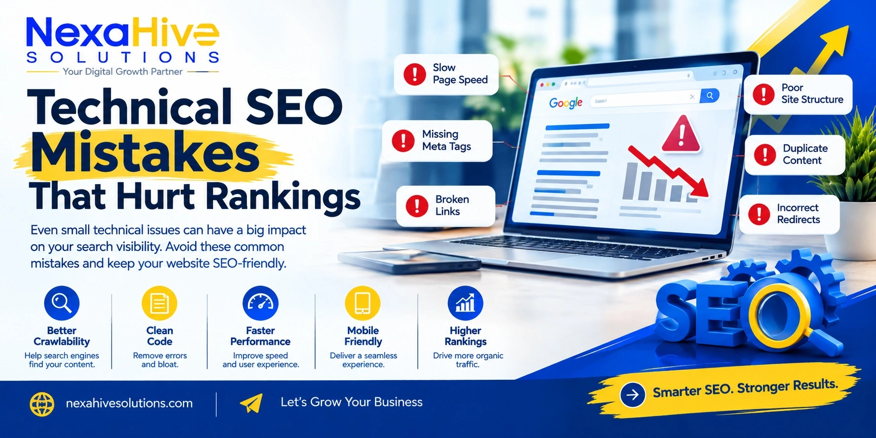 Technical SEO Mistakes That Hurt Rankings